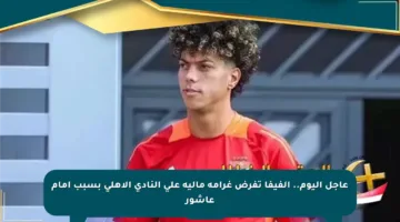 عاجل اليوم.. الفيفا تفرض غرامة مالية على النادي الأهلي بسبب إمام عاشور